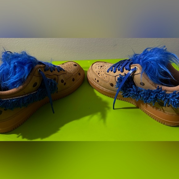 Nike Air Force 1 Custom Cookie Monster - Baked Goods Collection main image 11